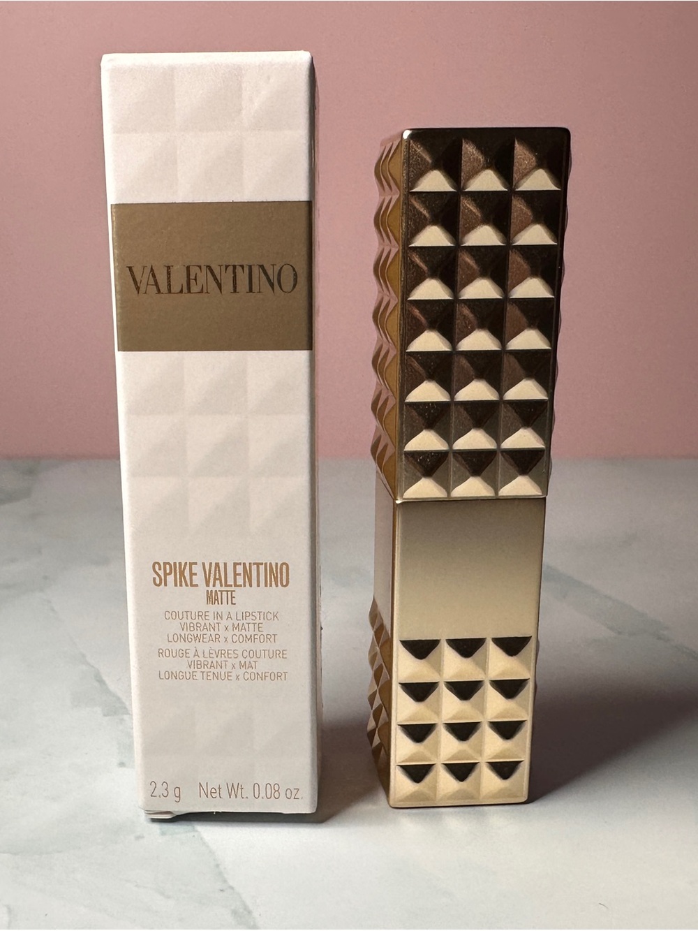 Valentino lipstick in shade RED FIESTA